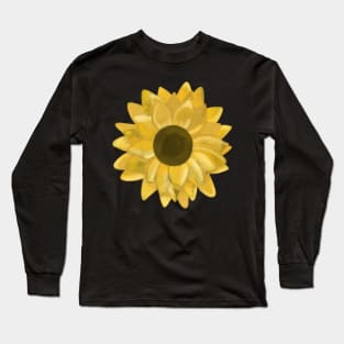 Field of Kansas Sunflowers Long Sleeve T-Shirt